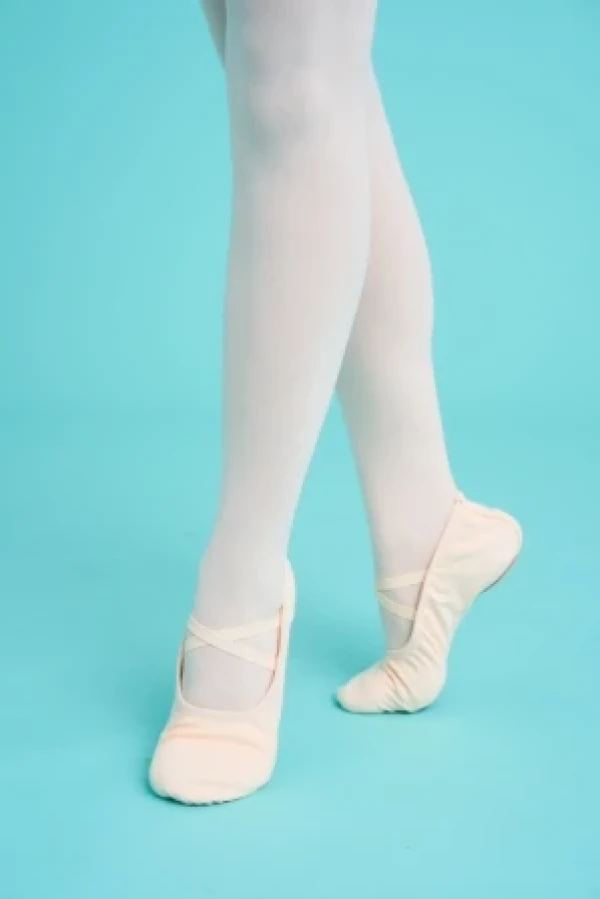 Балетки "Браво", Белый, Кирза