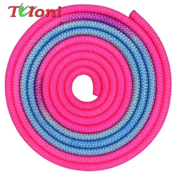 Tuloni Скакалка, 3 м, Pink/Blue/Pink, Нейлон