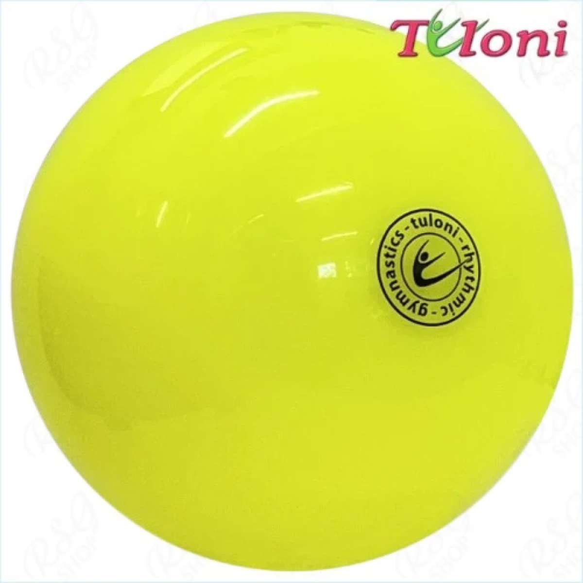 Tuloni М'яч, 19 см, Neon-Yellow, Резина