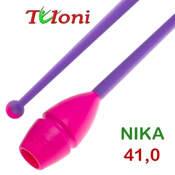 Tuloni Булави Nika, 41,0 см, Pink/Purple, Резина + пластик