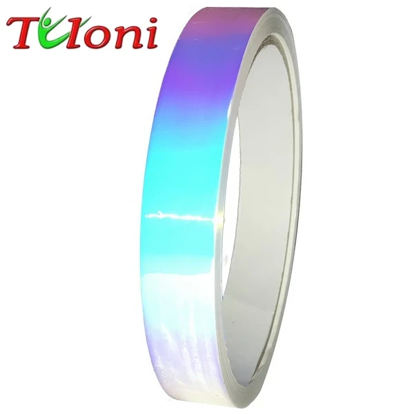 Tuloni Обмотка Holographic tape, 33м, Purple/SkyBlue, Вініл хлорид
