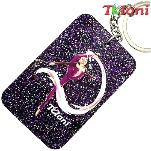 Tuloni Брелок Ponytail "Clubs", , Purple, Акрил