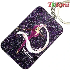 Tuloni Брелок Ponytail "Clubs", , Purple, Акрил