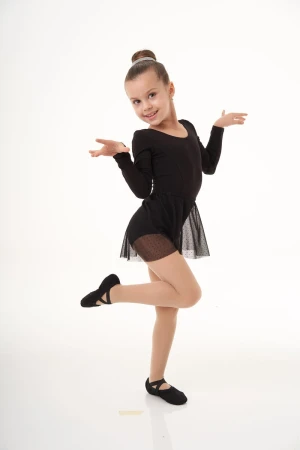 Спідниця "Трапеція", Чорний, Масло