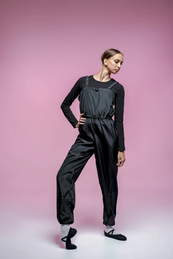 Комбинезон  "Сауна", Чёрный, Полиэстер