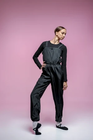 Комбинезон  "Сауна", Чёрный, Полиэстер