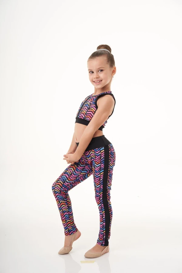 Костюм "Джуди", Галочки+черный, Бифлекс принтованный