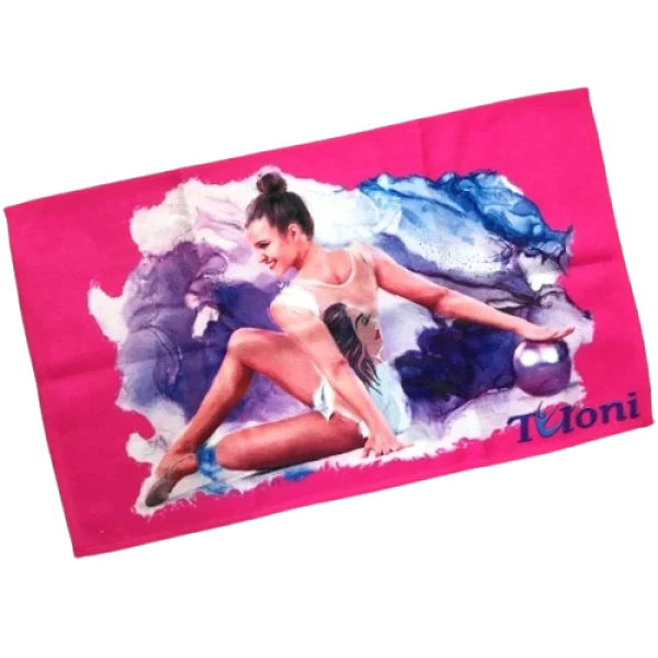 Рушник для м'яча "Nastya", Fuchsia