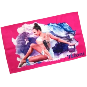 Рушник для м'яча "Nastya", Fuchsia