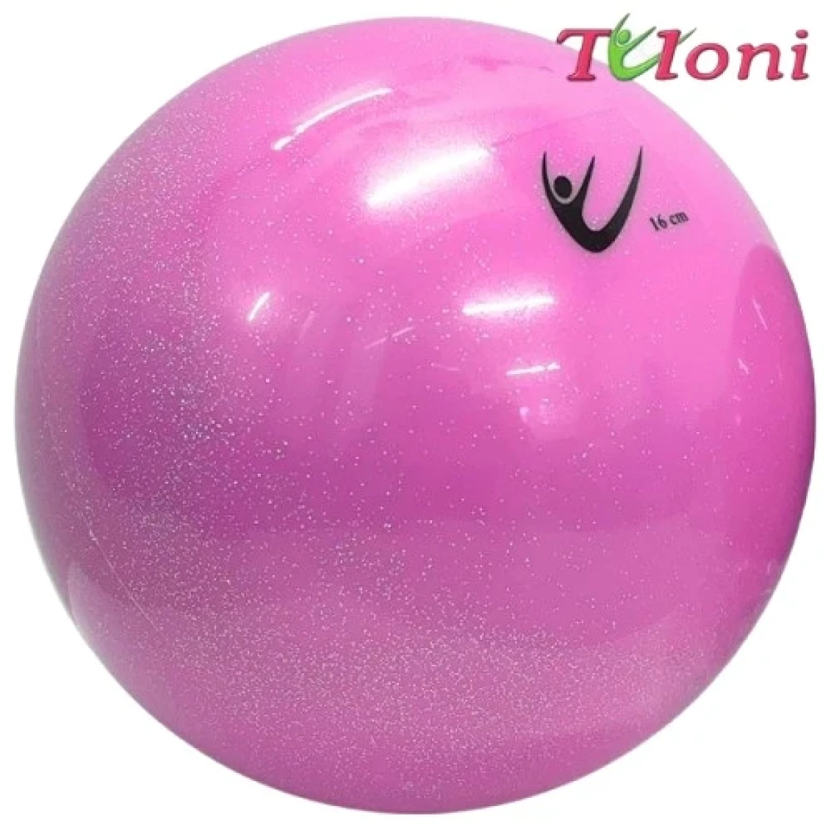 Tuloni М'яч, 16 см, Fuchsia, Резина