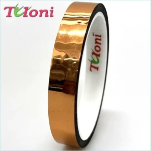 Tuloni Обмотка Metal tape, 30м, Bronze, Вініл хлорид
