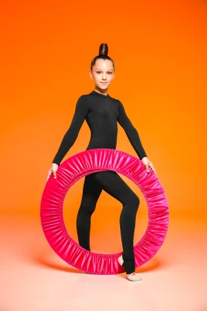 Чохол для обруча, Електрик (АВ + жовті), Велюр