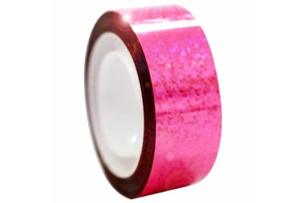 Обмотка diamond metallic, Fluo pink, Винил хлорид