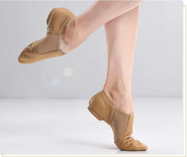 Джазовки низкие, Чёрный, Кожа