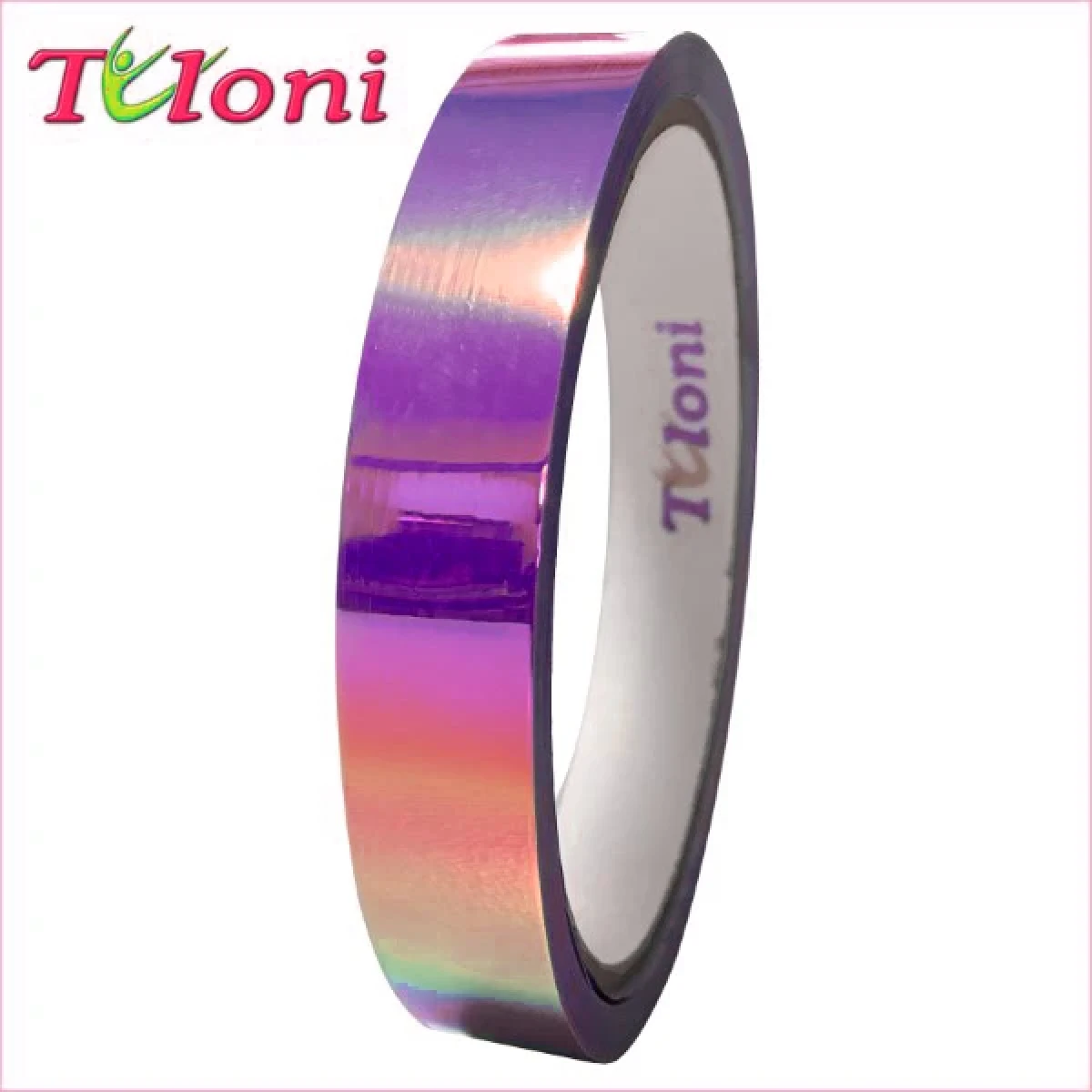 Tuloni Обмотка Holographic tape, 33м, Lila/Purple, Винил хлорид