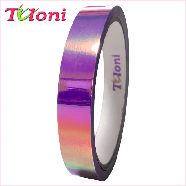Tuloni Обмотка Holographic tape, 33м, Lila/Purple, Вініл хлорид