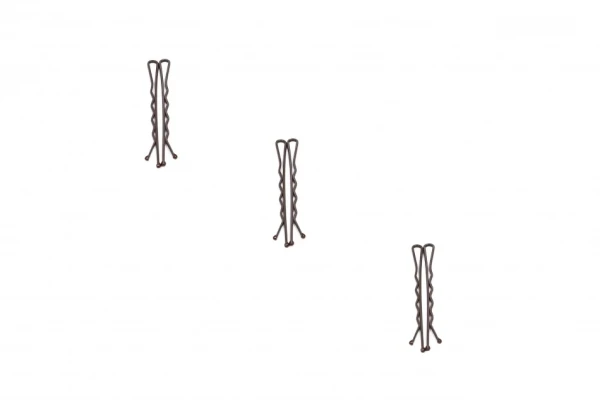 Невидимки, 5,7 см,10 шт, Коричневый