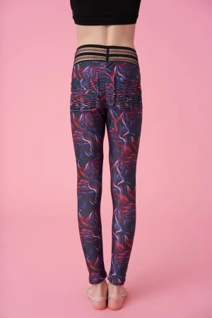 Лосини з кишенькою, Пальми + трикутники, Біфлекс прінтованний