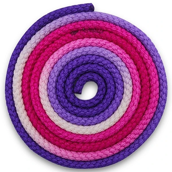 Pastorelli Скакалка, 3м, Fuchsia/White/Lilac, Нейлон
