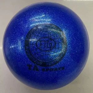 М'яч 16см блискучий, Синій, Резина