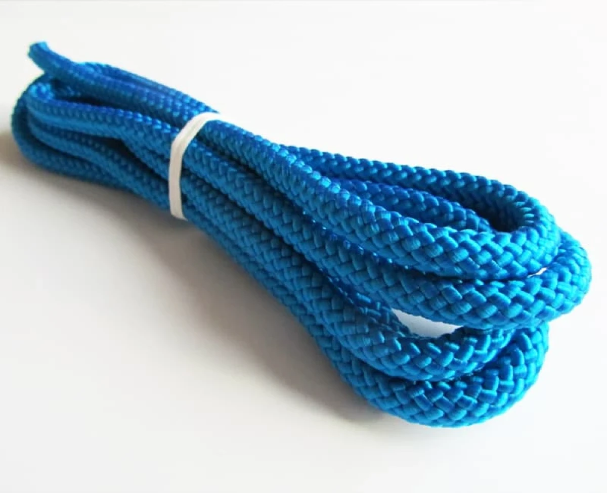 Скакалка (525), Синій, Поліпропілен + капрон