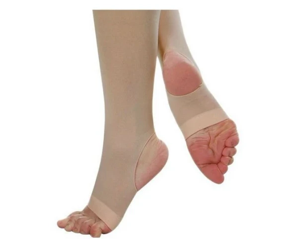 Колготы взрослые с вырезом 70den, Dark tan