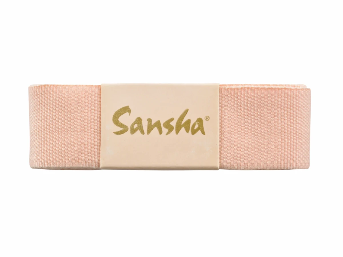SANSHA Стрічки для пуант, 2.5 см, Чорний, Кирза