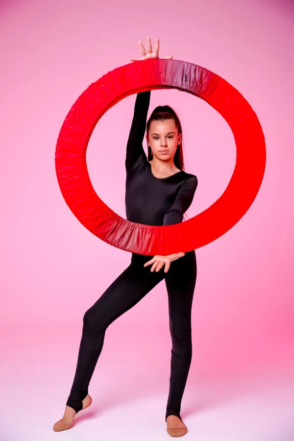 Чехол для обруча, Красный светоотражающий, Плащевка