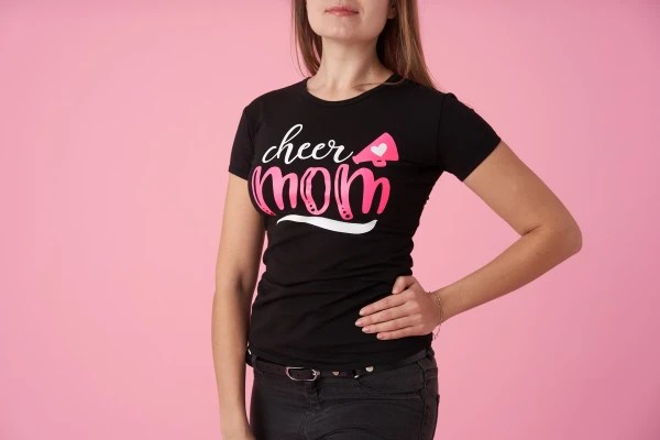 Футболка короткий рукав, Чёрный (бел, мал), 90% хлопок + 10% лайкра