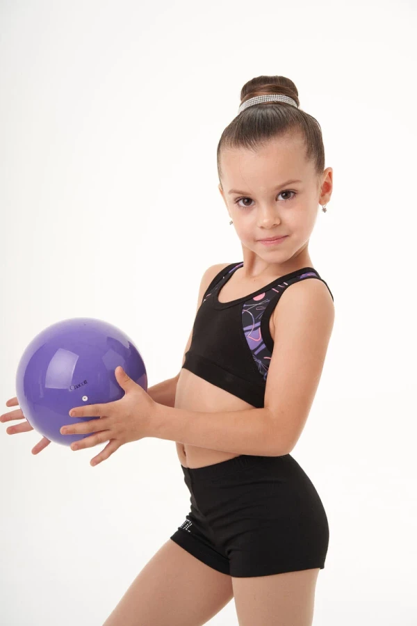 Топ "Джина", Черный/Принтованый, 90% хл.+10% лайк. + бифлекс принт