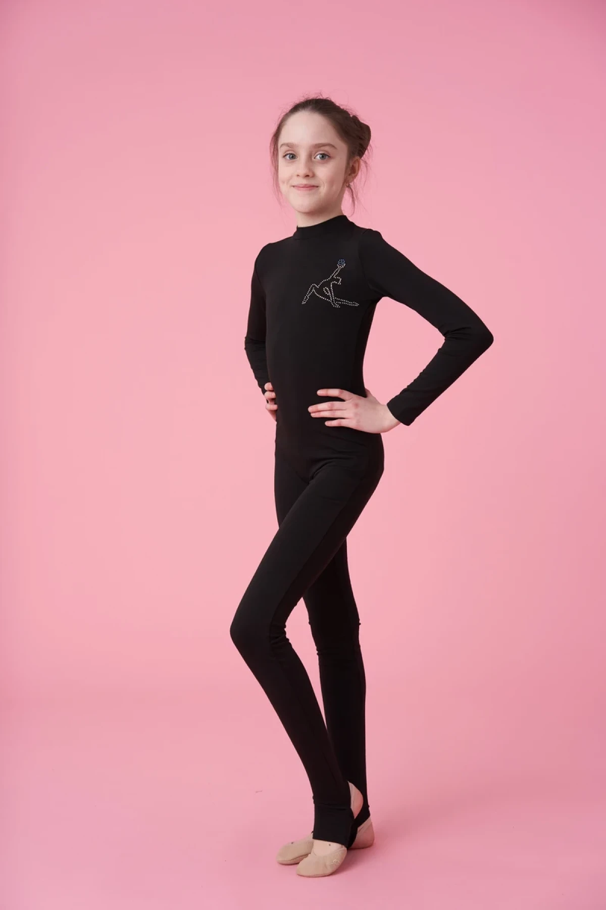 Термокомбінезон д/р стійка лосини з дір., Чорний (біл., елект.), 45% віскоза + 30% бавовна + 25% шерсть Термокомбінезон д/р стійка лосини з дір., Чорний (біл., елект.), 45% віскоза + 30% бавовна + 25% шерсть