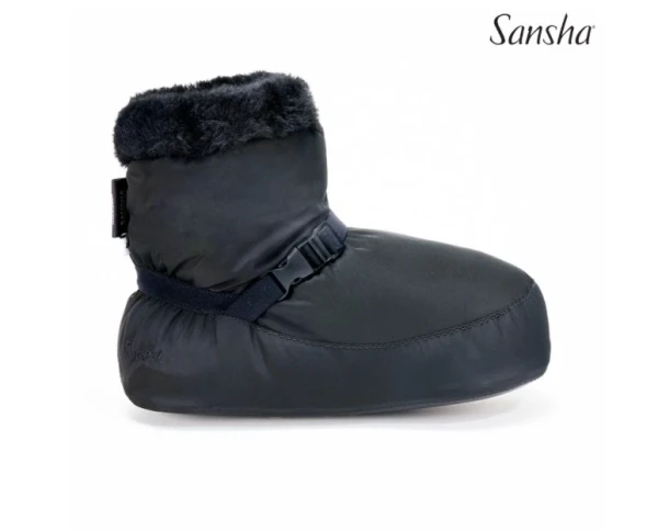 SANSHA Сапожки разогревочные BAIKAL, 5 (25 - 26 см), Black, Нейлон
