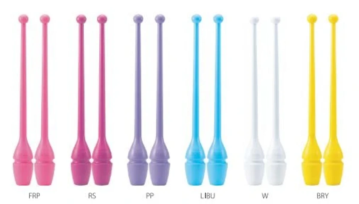 Булавы, каучук, 40,5см, BRY (Желтый), Каучук