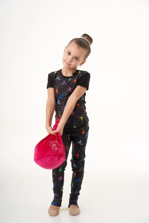 Чохол для м'яча, Чорний (АВ, жовті), Велюр