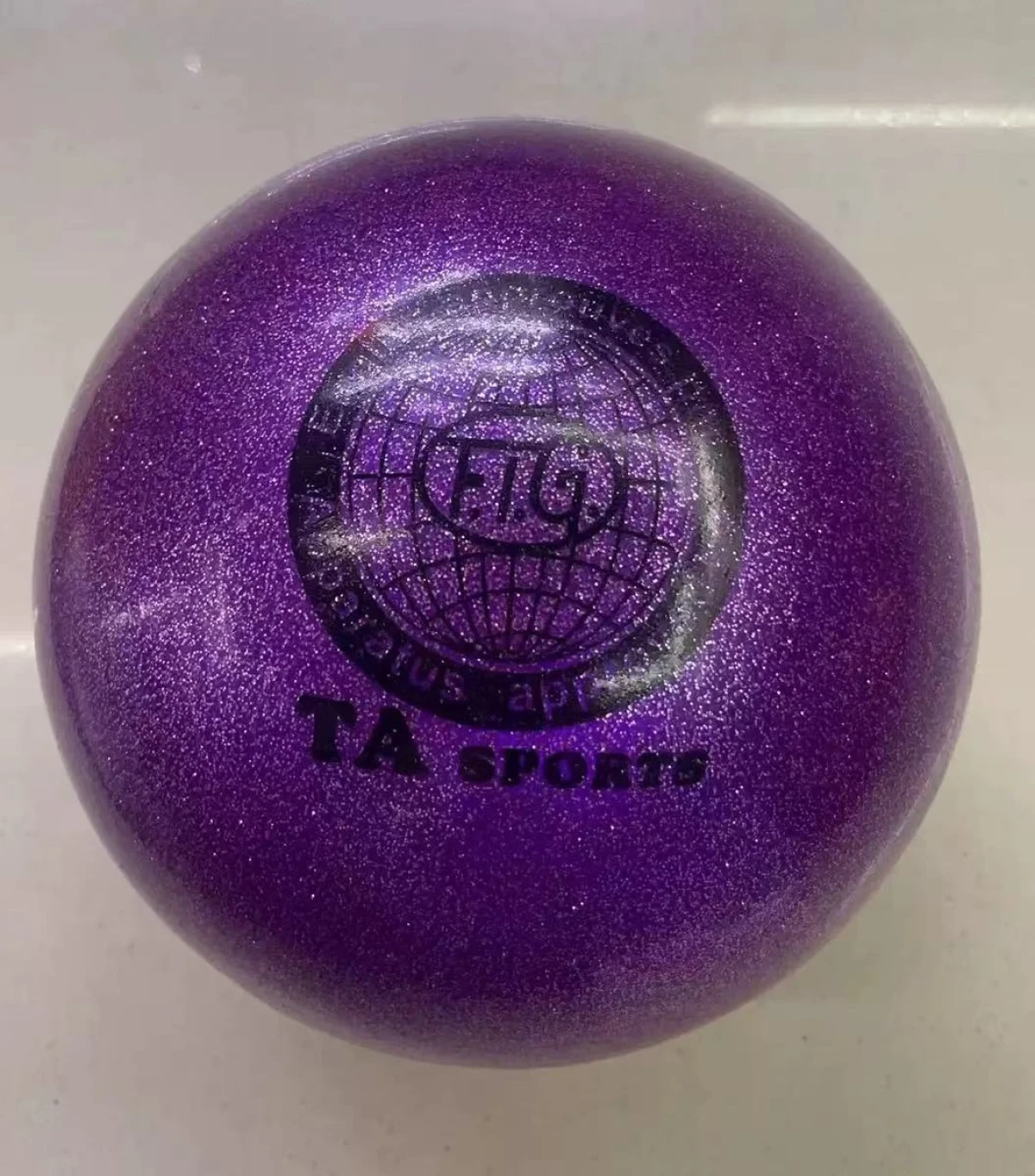 М'яч 16см блискучий, Фіолетовий, Резина М'яч 16см блискучий, Фіолетовий, Резина