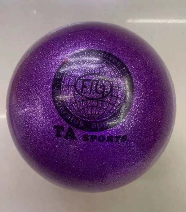 М'яч 16см блискучий, Фіолетовий, Резина М'яч 16см блискучий, Фіолетовий, Резина