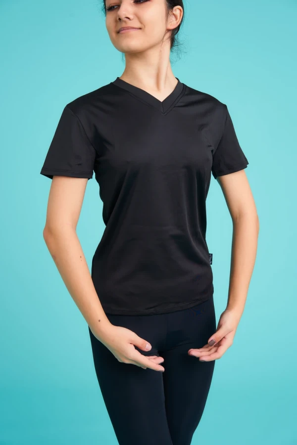 Футболка к/р "Мыс", Чёрный, Микромасло