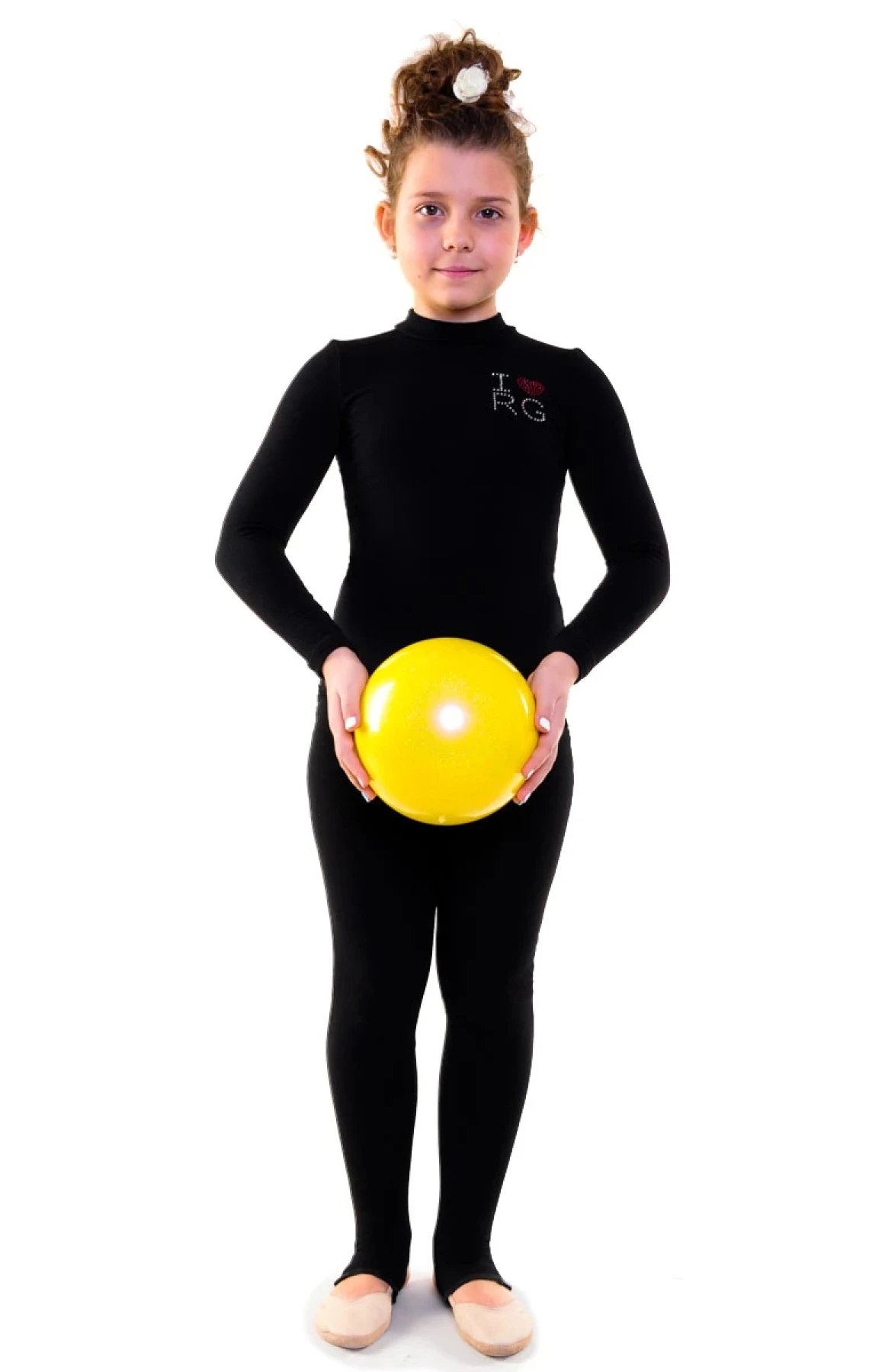 Р - Термокомб. д/р стійка лосини з дір., Чорний, 45% віскоза + 30% бавовна + 25% шерсть