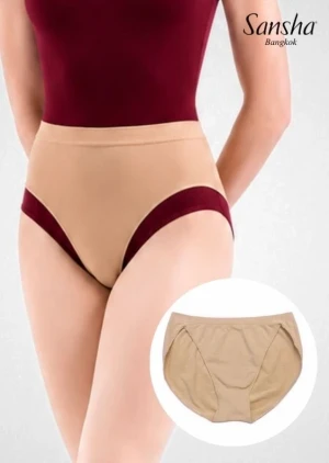 SANSHA Трусы, S/M, Light tan, 90% нейлон + 10% спандекс