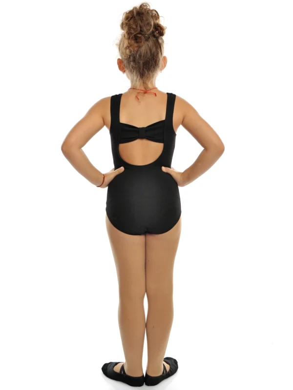 Купальник-майка "Бантік", Темно-зелений, Біфлекс блискучий