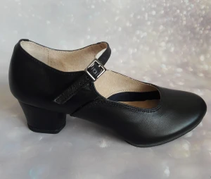 Туфлі народні, жіночі роздільна підошва (083), Білий, Шкіра