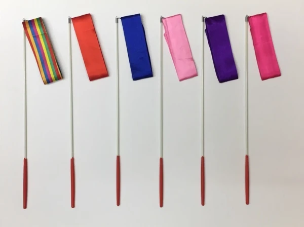 Палочка с лентой 4м (074), Фиолетовый