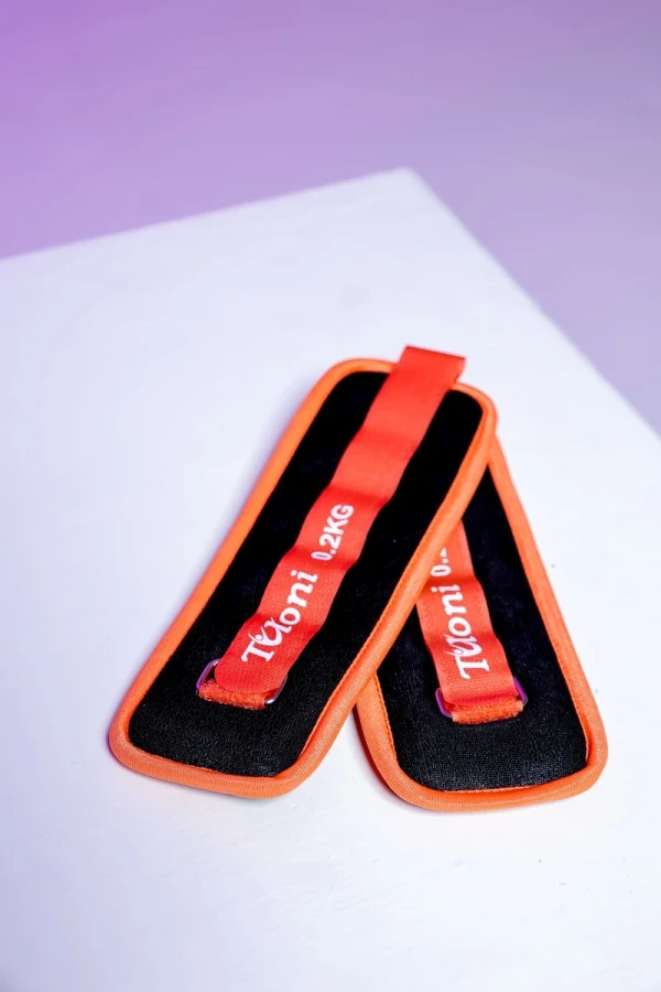 Tuloni Утяжелители 2*0,200кг, 2*0,200кг, Оранжевый