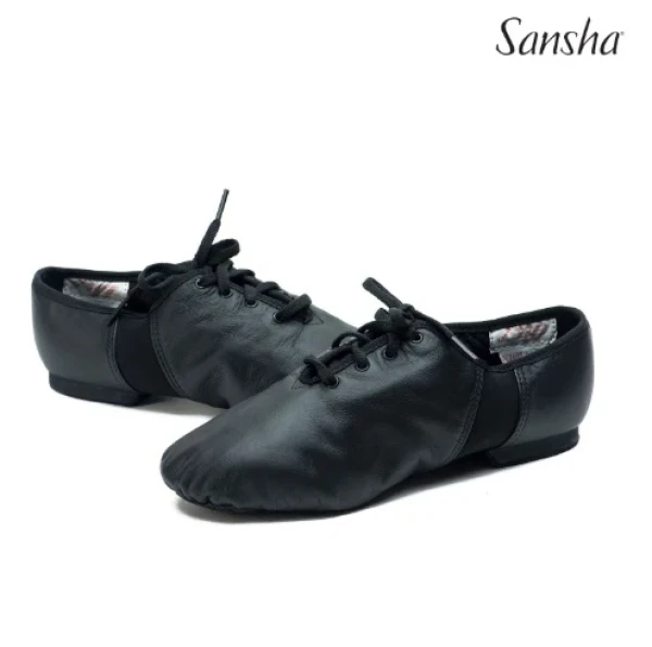 Джазовки кожа TIVOLI, Чёрный, Кожа