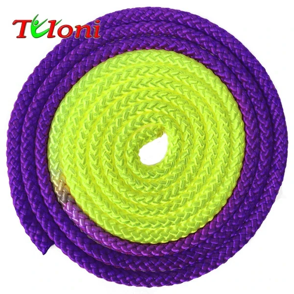 Tuloni Скакалка, 3 м, Yellow/Viola, Нейлон
