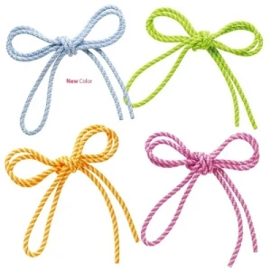 Скакалка, полиэстер, 2,5м, MAG*KEY (Зелёный*Желтый), Полиэстер