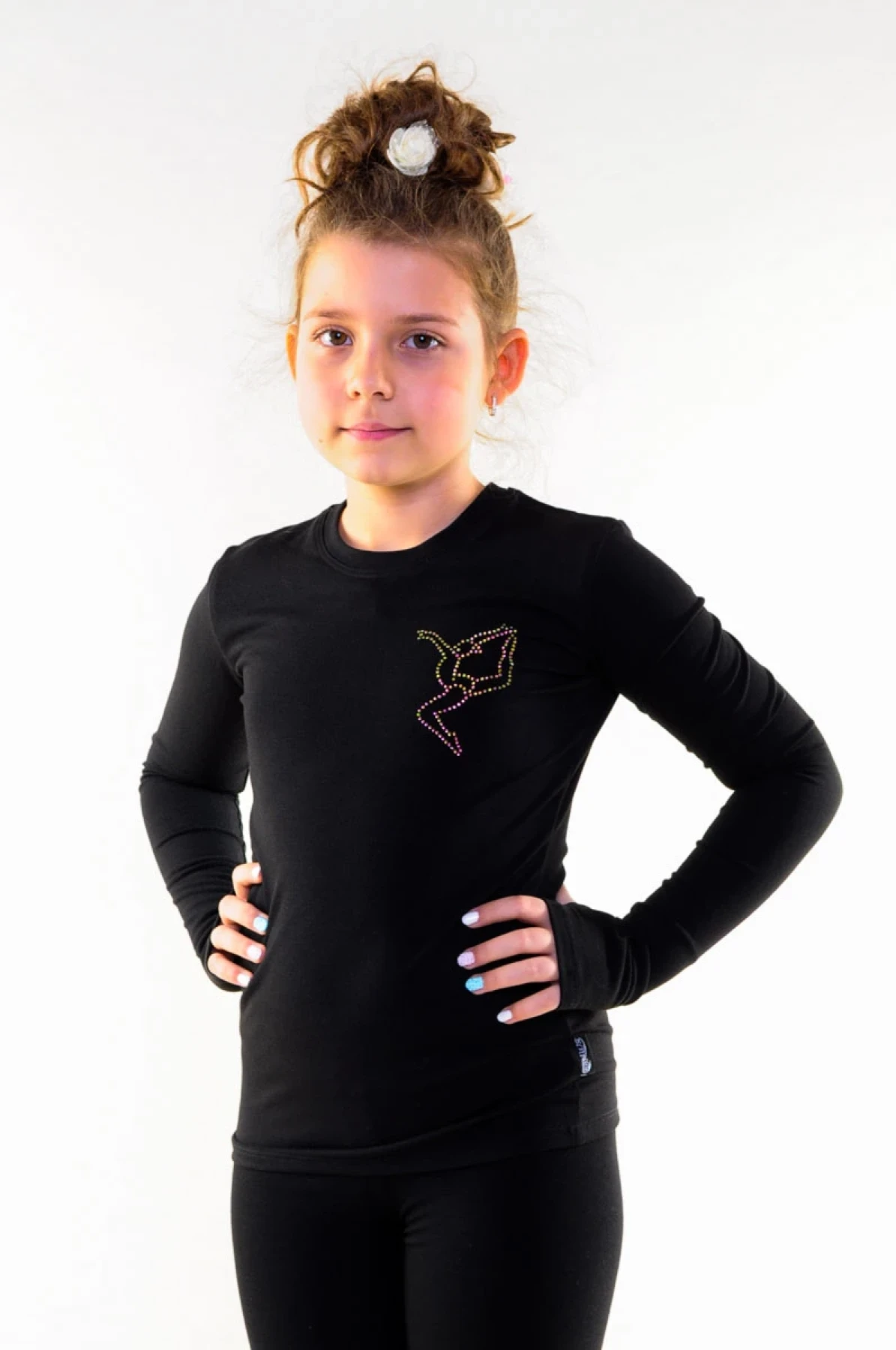 Футболка "Олександра", Чорний (малина), 80% бавовна + 15% віскоза + 5% лайкра Футболка "Олександра", Чорний (малина), 80% бавовна + 15% віскоза + 5% лайкра