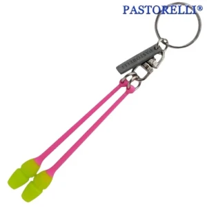 Pastorelli Брелок "Булавы", , Pink/Lime Green