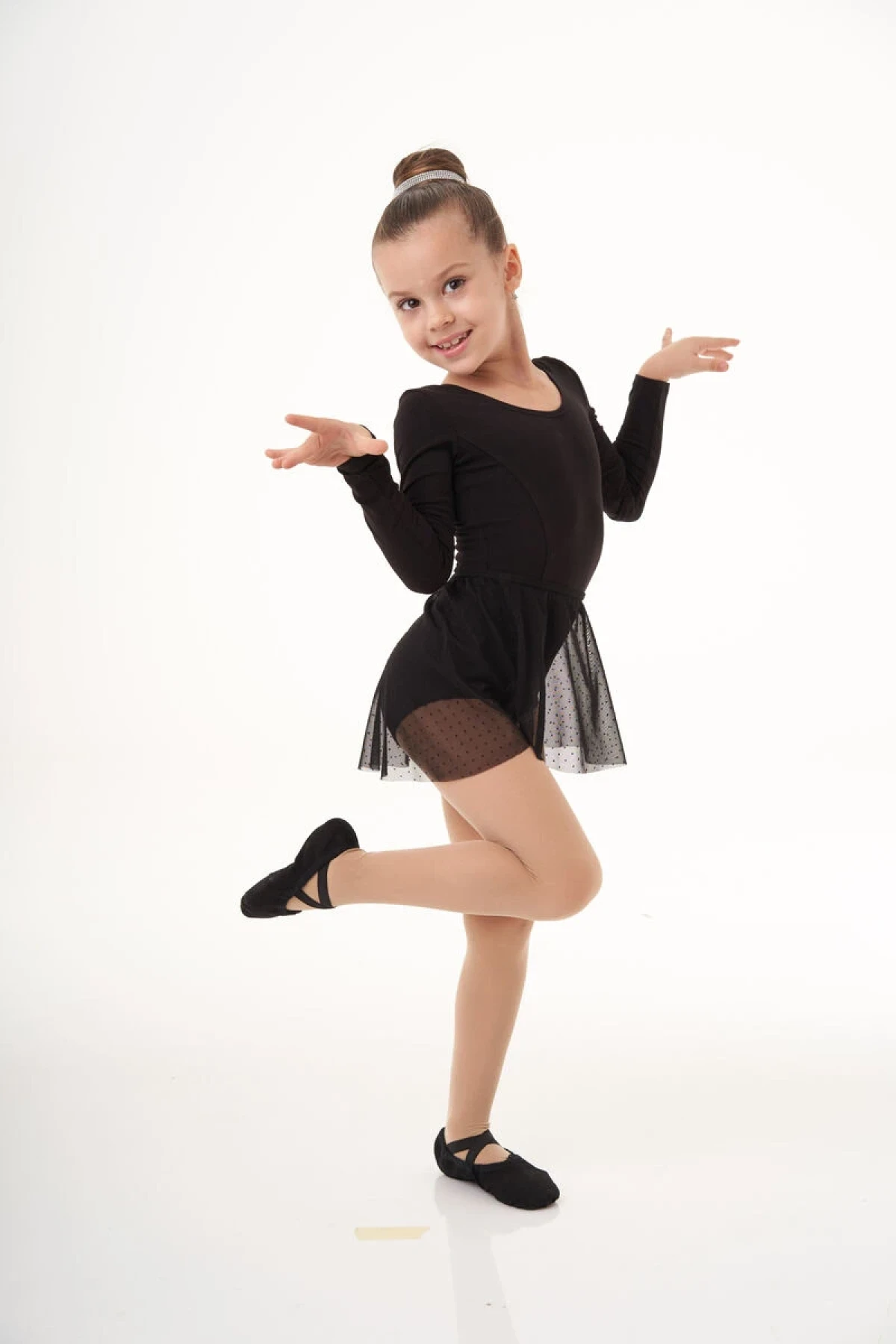 Юбка "Трапеция", Бисквит, Сетка