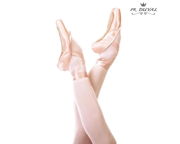 Пуанты F.R. DUVAL 4,0 American, к/н, Телесный, Атлас